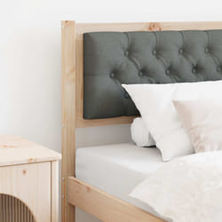 Tête De Lit Autre Marron Et Gris Foncé 90 Cm Bois Massif En Pin Vidaxl