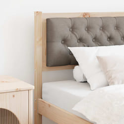 Tête De Lit Autre Marron Et Taupe 90 Cm Bois Massif En Pin Vidaxl