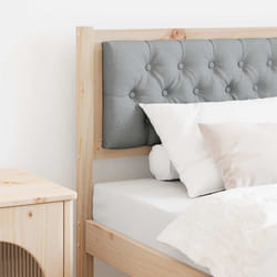 Tête De Lit Autre Marron Et Gris Clair 75 Cm Bois Massif En Pin Vidaxl