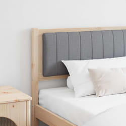 Tête De Lit Capitonnée Marron 200 Cm Pin Massif Vidaxl
