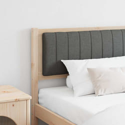 Tête De Lit Capitonnée Marron 200 Cm Pin Massif Vidaxl