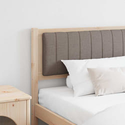 Tête De Lit Capitonnée Marron 200 Cm Pin Massif Vidaxl
