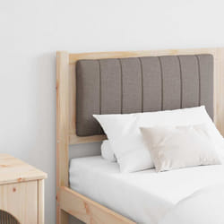 Tête De Lit Capitonnée Marron 150 Cm Pin Massif Vidaxl