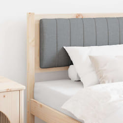 Tête De Lit Capitonnée Avec Tête De Lit Marron 90 Cm Pin Massif Vidaxl