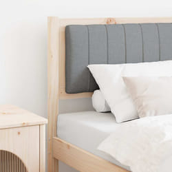 Tête De Lit Capitonnée Avec Tête De Lit Marron 80 Cm Pin Massif Vidaxl