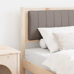 Tête De Lit Capitonnée Avec Tête De Lit Marron 80 Cm Pin Massif Vidaxl