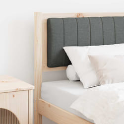 Tête De Lit Capitonnée Avec Tête De Lit Marron 75 Cm Pin Massif Vidaxl