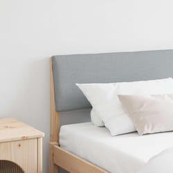 Tête De Lit Capitonnée Gris Clair 180 Cm Pin Massif Vidaxl