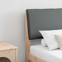 Tête De Lit Capitonnée Gris Foncé 200 Cm Pin Massif Vidaxl