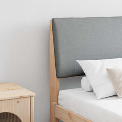 Tête De Lit Capitonnée Gris Clair 180 Cm Pin Massif Vidaxl