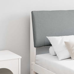 Tête De Lit Capitonnée Gris Clair 180 Cm Pin Massif Vidaxl