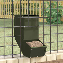 Distributeur Pour Lapins Vert Olive 12,5 X 26 X 28,5 Cm Vidaxl