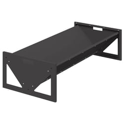 Trough D'Alimentation Pour Le Bétail Noir 108 X 50 X 28 Cm Vidaxl