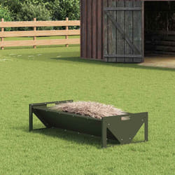 Trough D'Alimentation Pour Le Bétail Vert Olive Vidaxl