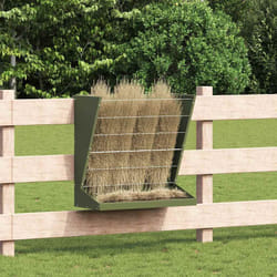 Distributeur De Foin Vert Olive 71 X 33 X 70 Cm Vidaxl