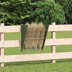 Râtelier À Foin Suspendu Vert Olive 61 X 33 X 66 Cm Vidaxl