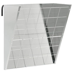 Râtelier À Foin Suspendu Argent 61 X 33 X 66 Cm Acier Galvanisé Vidaxl
