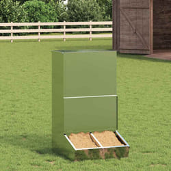 Distributeur De Porcs Argent 55 X 51 X 91,5 Cm Acier Galvanisé Vidaxl