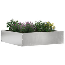 Bordure De Pelouse 6 Pcs Argent 50 X 50 X 13 Cm Vidaxl