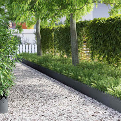 Bordures De Pelouse 20 Pcs Anthracite 103 X 0,05 X 22 Cm Acier Vidaxl