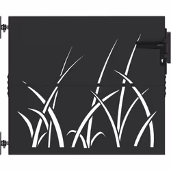 Ce portail de sécurité pour jardin mélange vraiment sécurité et style pour vos espaces extérieurs. Avec son look moderne et s ...