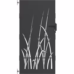 Ce portail de sécurité pour jardin mélange vraiment sécurité et style pour vos espaces extérieurs. Avec son look moderne et s ...