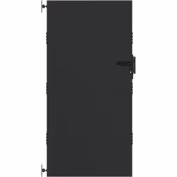 Cette porte de jardin allie style et praticité pour s'adapter à tous vos extérieurs. Avec un design simple et épuré, elle off ...