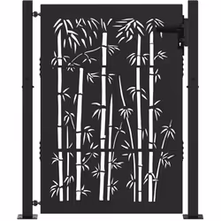 Cette porte de jardin est le choix parfait si tu cherches un bon mélange entre style moderne et côté pratique, parfaite pour  ...