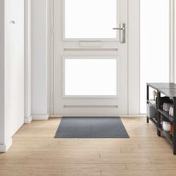 Tapis Couloir Gris 80 X 150 Cm Tissu Vidaxl