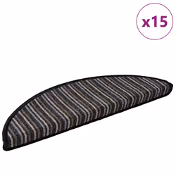 Tapis D'Escalier Auto-adhésifs 15 Pcs Anthracite 56 X 17 X 3 Cm Vidaxl - Vue supplémentaire 2