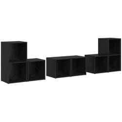 Vidaxl - Ensemble de meubles tv 6 pcs Chêne noir 37 x 35 x 72 cm