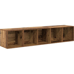 Vidaxl - Ensemble de meubles tv 2 pcs Vieux bois 37 x 37 x 142.5 cm