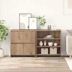 Vidaxl - Buffets 2 Pcs Chêne Artisanal 70 X 41 X 75 Cm Bois D'Ingénierie