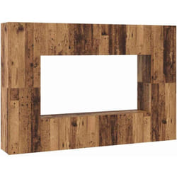 Vidaxl - Ensemble meuble tv 8 pcs Bois ancien 60 x 30 x 30 cm