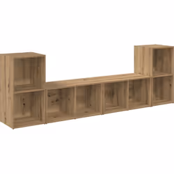 Ce meuble TV avec rangement polyvalent constitue un ajout fonctionnel et stylé à n'importe quel foyer. Son design de rangemen ...