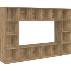 Ensemble meuble TV 4 pcs Marron 37 x 37 x 142.5 cm vidaXL