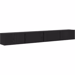 Ces meubles TV muraux sont un moyen malin et cool de garder ton salon rangé. Avec leur forme rectangulaire chic et leur finit ...