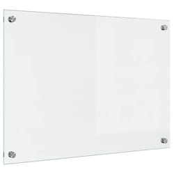 Protection De Cuisine Transparent 70 X 50 X 0,8 Cm Verre Trempé Vidaxl