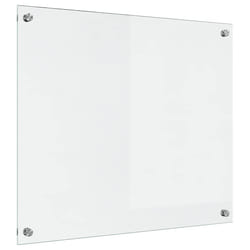 Protection De Cuisine Transparent 70 X 60 Cm Verre Trempé Vidaxl