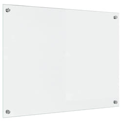 Protection De Cuisine Transparent 80 X 60 Cm Verre Trempé Vidaxl