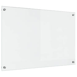Protection De Cuisine Transparent 90 X 60 Cm Verre Trempé Vidaxl