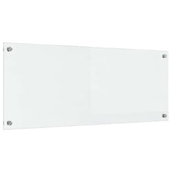 Protection De Cuisine Transparent 100 X 40 Cm Verre Trempé Vidaxl