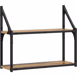 Cette étagère murale mélange super bien design moderne et fonctionnalité pratique, parfaite pour les intérieurs contemporains ...