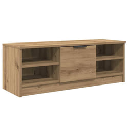 Meuble Tv Chêne Artisanal 102 X 35 X 36,5 Cm Bois D'Ingénierie Vidaxl