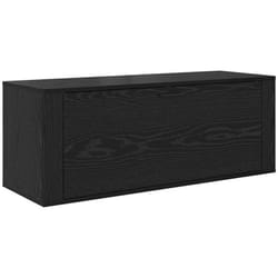 Cabinet à chaussures avec étagère Chêne noir 100 x 35 x 38 cm vidaXL