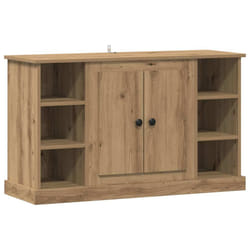 Buffet Chêne Artisanal 100 X 35,5 X 60 Cm Bois D'Ingénierie Vidaxl