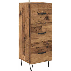 Buffet Bois ancien 34 x 34,5 x 90 cm Bois d'ingénierie vidaXL