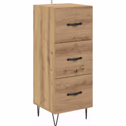 Ce vaisselier en bois moderne est parfait pour ton salon. Il est pratique et stylé, fait en bois d'ingénierie. Son design sim ...