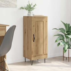 Buffet Chêne Artisanal 34,5 X 34 X 90 Cm Vidaxl