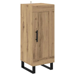 Buffet Chêne Artisanal 34,5 X 34 X 90 Cm Vidaxl